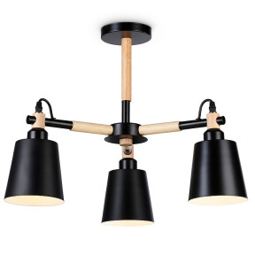 Люстра Ambrella Light TR82206/3 BK/LW TRADITIONAL